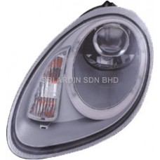 Porsche 987 04-08 Chrome Projector Headlamp w Bar